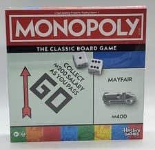 Image of 🎲 Monopoly Classic Board Game Hasbro Brand New Sealed Family Game Gift