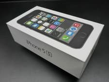 Image of BOX ONLY for iPhone 5S Space Gray 32GB *No iPhone* Box APPLE