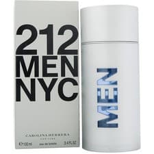 Image of Carolina Herrera 212 MEN NYC Eau de Toilette 100ml Spray For Him - Damaged Box