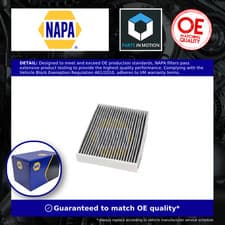 Image of Pollen / Cabin Filter fits RENAULT TRAFIC FGMK, Mk3 1.6D 2.0D 2014 on NAPA New