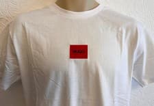 Image of Hugo Boss T-Shirt - Crew neck - Soft Stretch Cotton New With Tag's White Size L