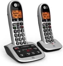 Image of BT 4600 Cordless Landline Phone Twin Handset Pack with Nuisance Call Blocker