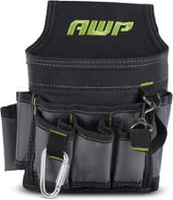 Image of Ballistic Nylon Electrician Tool Pouch | Mini Electrician Tool Pouch | Black &