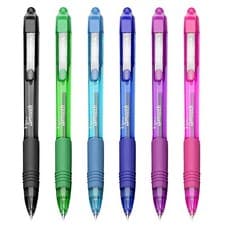 Image of Zebra Z-Grip Smooth Retractable Ballpoint Pen 6 Pack