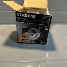 Image of Knightsbridge VFRDG10 Fixed GU10 Fire Rated Downlight Black Chrome 50W