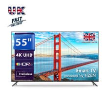 Image of TeeView 55” Ultra HD 4K 4K Wi-Fi Smart TV Gaming Hub, Dolby Audio, Netflix Prime