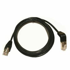 Image of RJ45 Straight Male to Up Down Angled Male Network Ethernet Cat5E Patch Cable 3m 