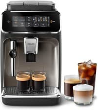 Image of Philips 3300 Series Bean to Cup Coffee Machine - 5 Hot & Iced drinks Easy Clean