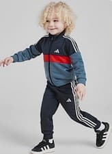 Image of Adidas Tiberio full zip colour block tracksuit infants 6-9months