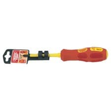 Image of Draper 69222 VDE Approved Fully Insulated Cross Slot Screwdriver No.1 x 80mm