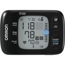 Image of Omron HEM-6232T-E Blood Pressure Monitor Free Standing Black