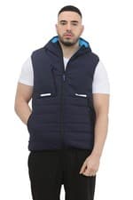 Image of Supertouch Mens Bodywarmer Insulated Softshell Thermal Padded Reflective Gilet