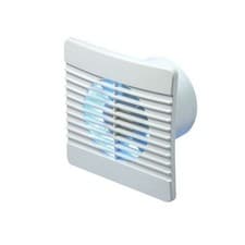 Image of Manrose 6" Axial Fan Standard for Kitchen & Utility Rooms White - FLAT150S