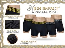 Image of 12 PACK 3,6 BLACK MENS BOXER SHORTS TRUNKS COMFORT FIT BOXERS MENS UNDERWEAR