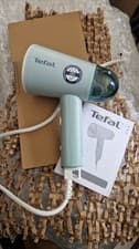 Image of Tefal Origin Travel Handheld Steamer Foldable. Baby Blue Boxed Barely Used Once