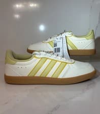 Image of Adidas Breaknet Sleek Women's Trainers White Yellow Gum Cloudfoam UK Size 6 New