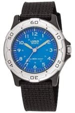 Image of Lorus Fabric Strap Childrens Watch RRX91FX9