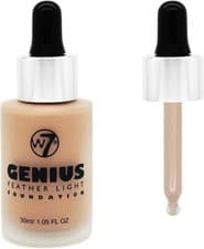 Image of W7 Genius Super Smart Feather Light Make Up Foundation, Fresh Beige, 30 ml