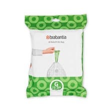 Image of Brabantia Pack Of 40 Perfect FIT Bin Bags Liners Size G 23-30L Extra Strong