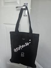 Image of Radley British Heart Foundation Black Tote Bag New No Tags