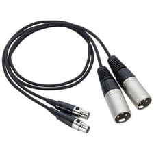 Image of Zoom TXF-8 TA3 to XLR Cable for F8, F8n MultiTrack Field Recorders, 2-Pack