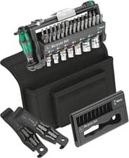 Image of WERA Bicycle Set 3 Bit Check 41 Piece Socket, 1/4" Ratchet & Holder Set, 004172