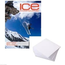 Image of Ice Glossy Coated A4 Professional Inkjet Photo Paper 150gsm - 50 Sheets