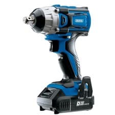 Image of DRAPER D20 20V Brushless Mid-Torque Impact Wrench, 1/2", 2 x 2.0Ah Batteries and