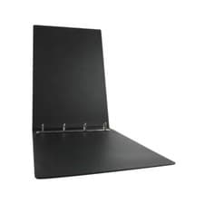 Image of 4 O-Ring Binder Esselte 25mm Polypropylene Office Landscape A3 Black 68737