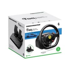 Image of Thrustmaster T98 Ferrari 296 GTS Racing Wheel and Pedal Set PC/Xbox Series X|S/X