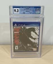 Image of PS4 Godzilla BRAND NEW SEALED CGC Graded 9.2 A+ !!RARE!!