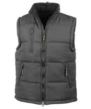 Image of Result Ultra Padded BODYWARMER concealed hood vest winter bodywarmer R88X