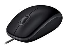 Image of Genuine Logitech B110 Wired USB Computer Mouse