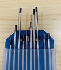 Image of Black 1% Lanthanated Tungsten Electrode 2.4mm 150mm