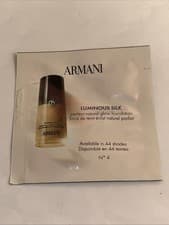 Image of ARMANI Luminous Silk Foundation - Shade 4 - NEW FORMULA - 1ml - Genuine