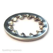 Image of Imperial A2 Stainless Steel Internal Serrated Shakeproof Washers - 3/16" to 1/2"