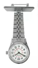 Image of Nurse fob watch by Sekonda silver classic Arabic 4587 RRP £32.99