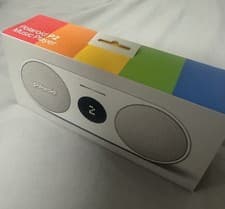 Image of Polaroid P2 Music Player (Gray) - Powerful Portable Wireless Bluetooth Speaker