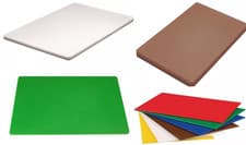 Image of 1 x Chopping Board Commercial THICK 15MM Colour Coded 450 x 300 x 15mm
