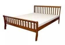 Image of Milan Wooden Bed- Available in 4ft6 Dark Oak