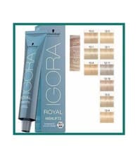 Image of Schwarzkopf Professional IGORA Royal HIGH LIFTS Permanent Color Dye Creme 60ml