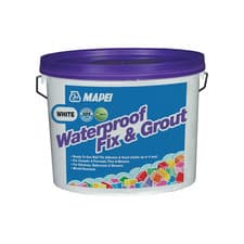 Image of Mapei Waterproof Fix & Grout Mould Resistant Tile Adhesive 7.5kg