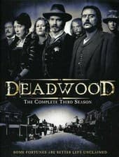 Image of Deadwood Complete Third Season 2 DVD Region 1 New & Sealed
