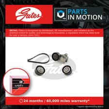 Image of Drive Belt Kit fits MERCEDES C220 2.2D 08 to 14 Automatic Transmission Set Gates