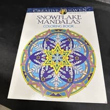 Image of Creative Haven Snowflake Mandalas Coloring Book (Adult Coloring) - New