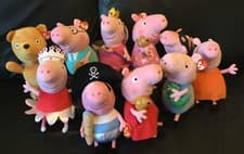 Image of W-F-L Peppa Pig World Series - Pig - Beanie Buddy Approx 24cm Large Selection