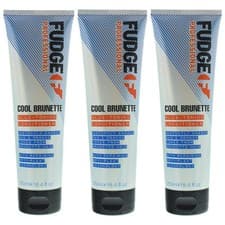 Image of x3Fudge Cool Brunette Blue-Toning Conditioner 250ml Erases Red&orange Tones New 