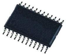 Image of Texas Instruments SN74CB3T3384PW, Bus Switch, 5 x 1:1, 24-Pin TSSOP