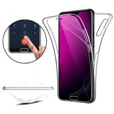 Image of Shockproof 360 Protection Clear Gel Case Cover for Huawei P30 Pro Lite Mate 20