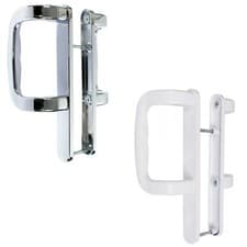 Image of Dummy Sliding Patio Door Handle Non Locking 154mm Fix XL Sparta Blank Set UPVC